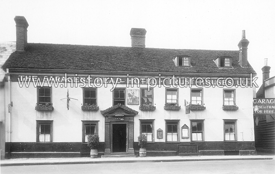The Saracens House, Hotel, Gt Dunmow, Essex. c.1920's